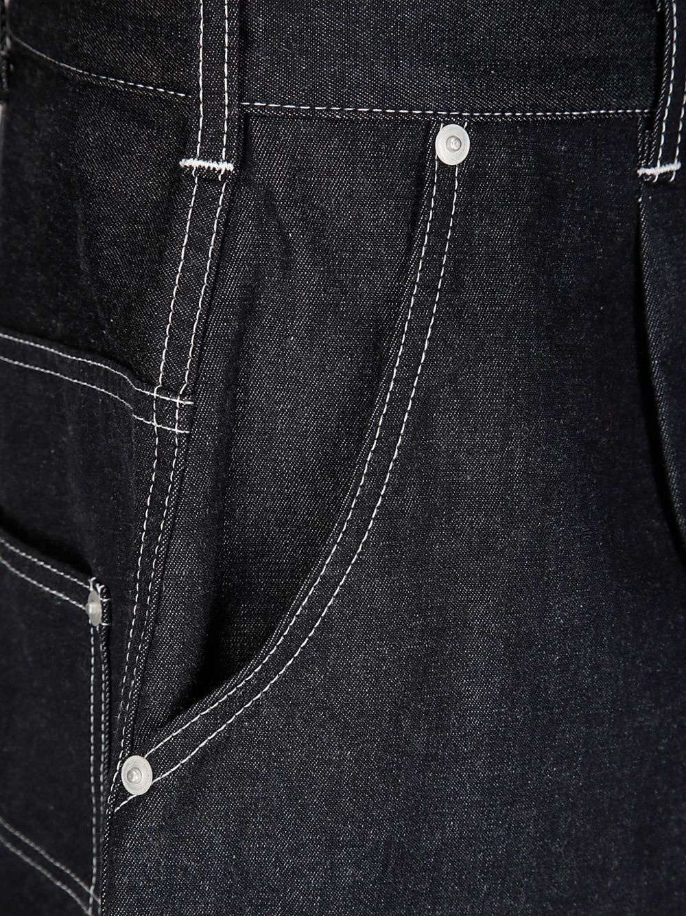 denim bermuda shorts - 3