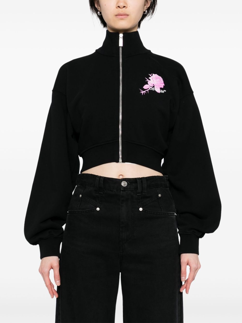 logo-print sweatshirt - 4