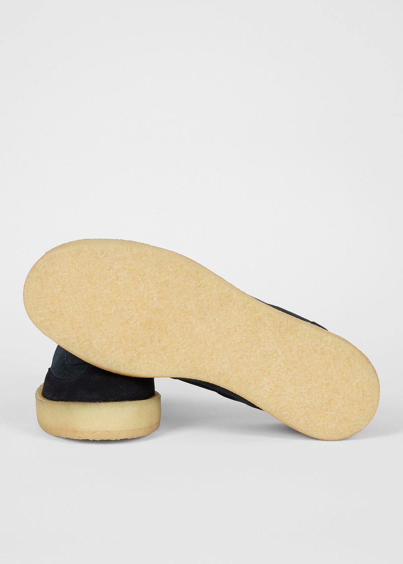 Navy Crepe Sole 'Dover' Trainers 3