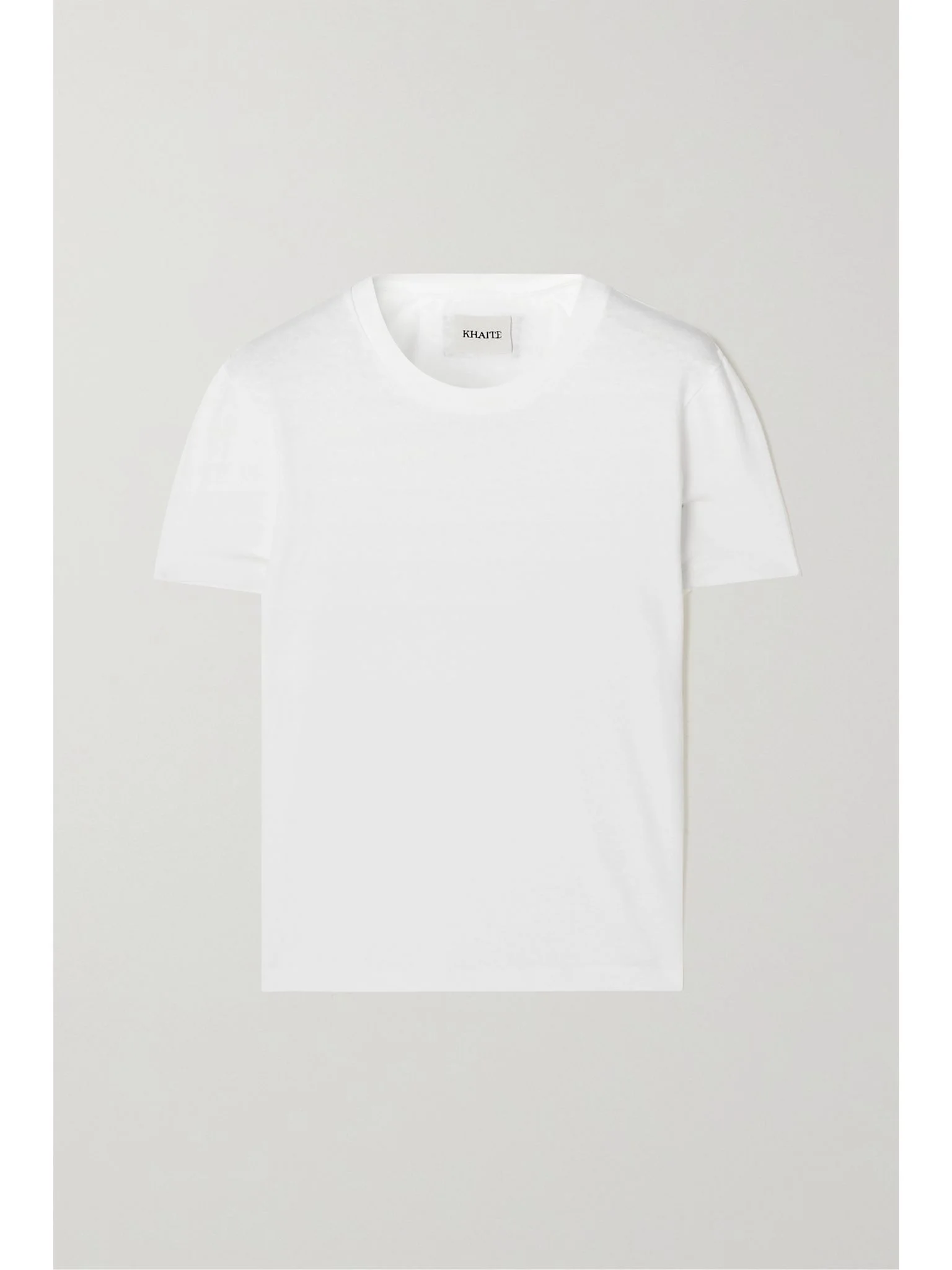 Emmylou cotton-jersey T-shirt White - 1