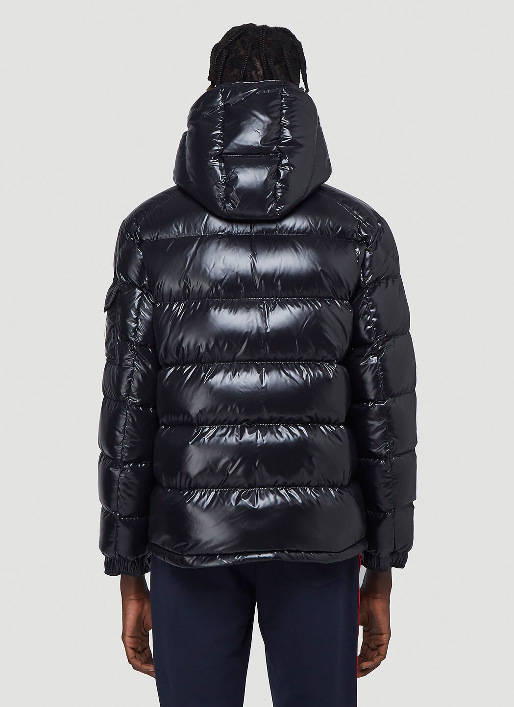 Detachable Hood Padded Down Jacket - 4