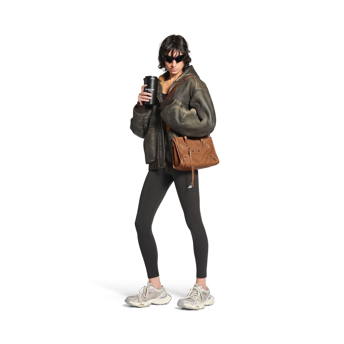 Women's Le City Small Bag  in Camel - 7