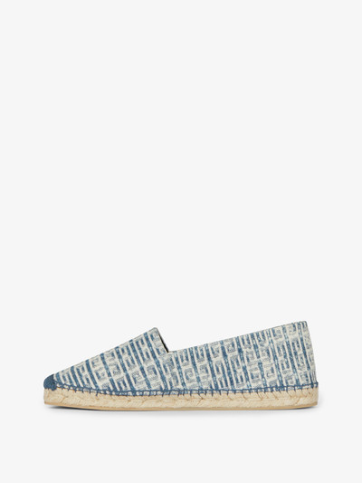 Givenchy ESPADRILLES IN 4G JACQUARD outlook