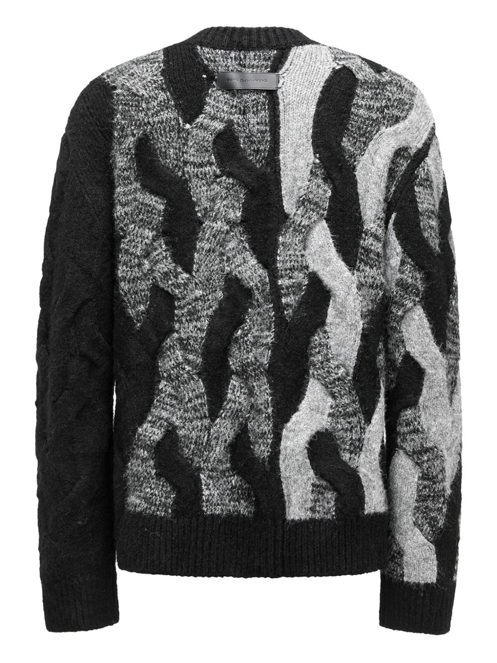 cable-knit sweater - 2