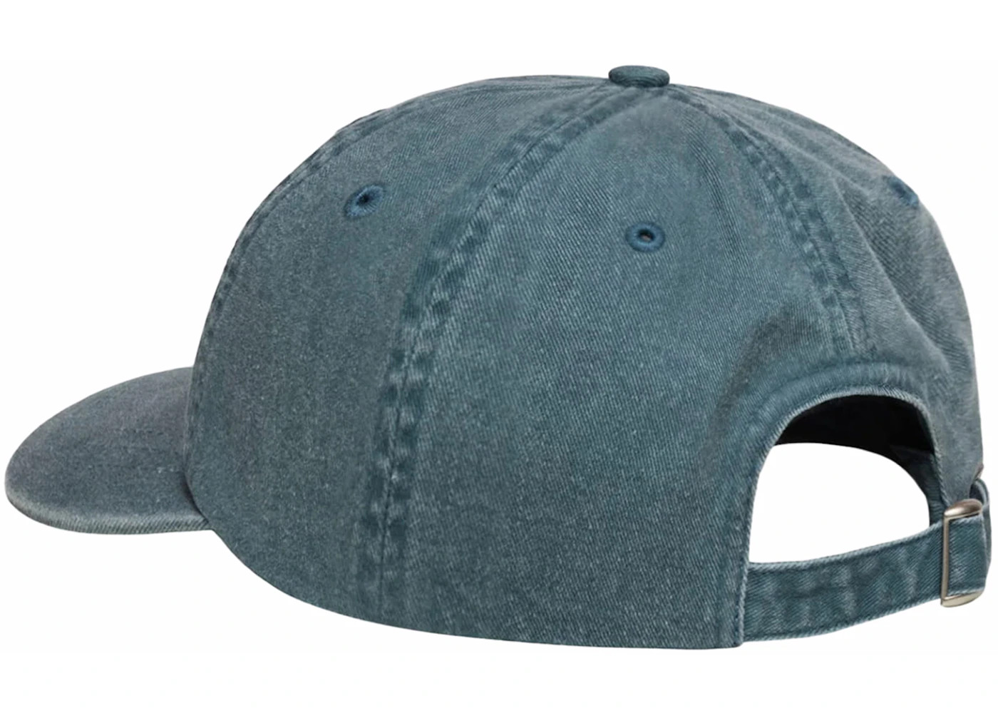 Stussy Low Pro Basic Washed Strapback Lagoon - 2