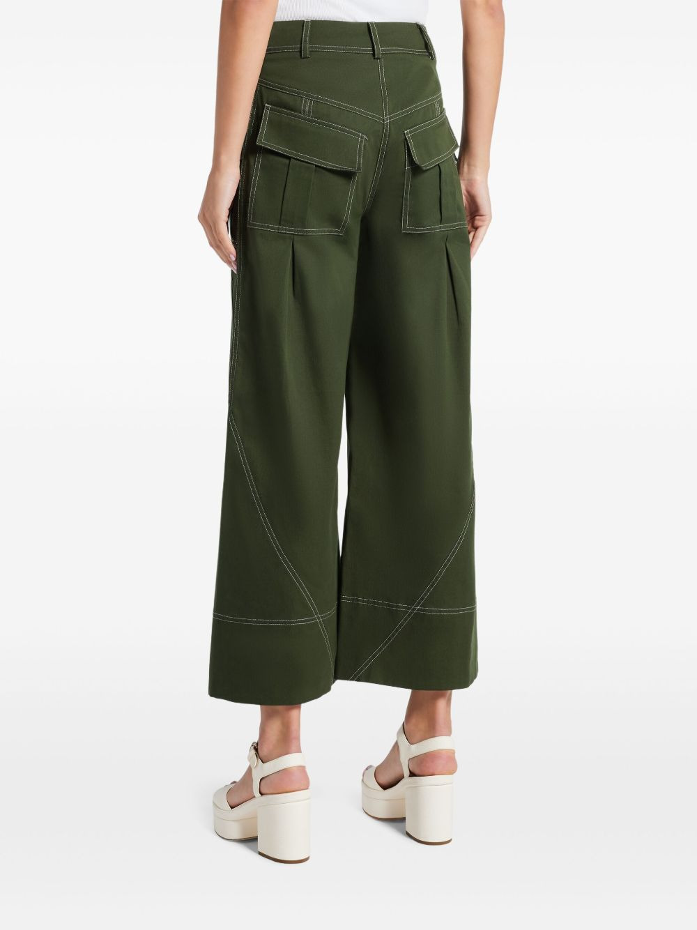 wide-leg trousers - 4