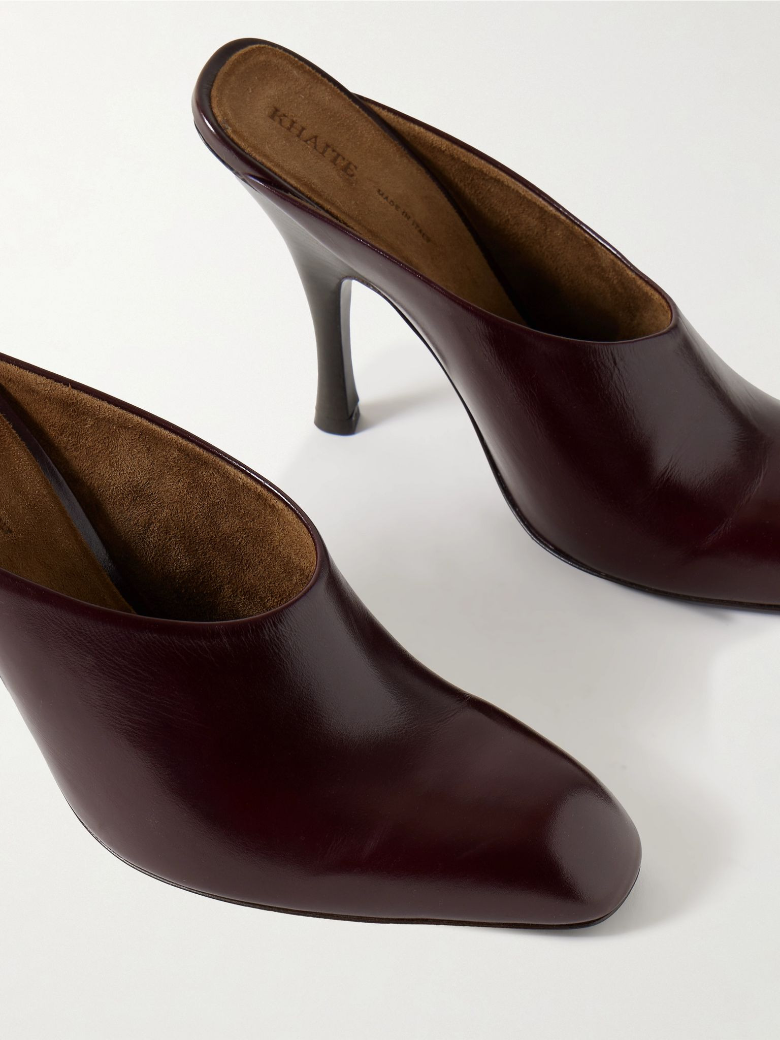 Colt leather mules Dark purple - 4
