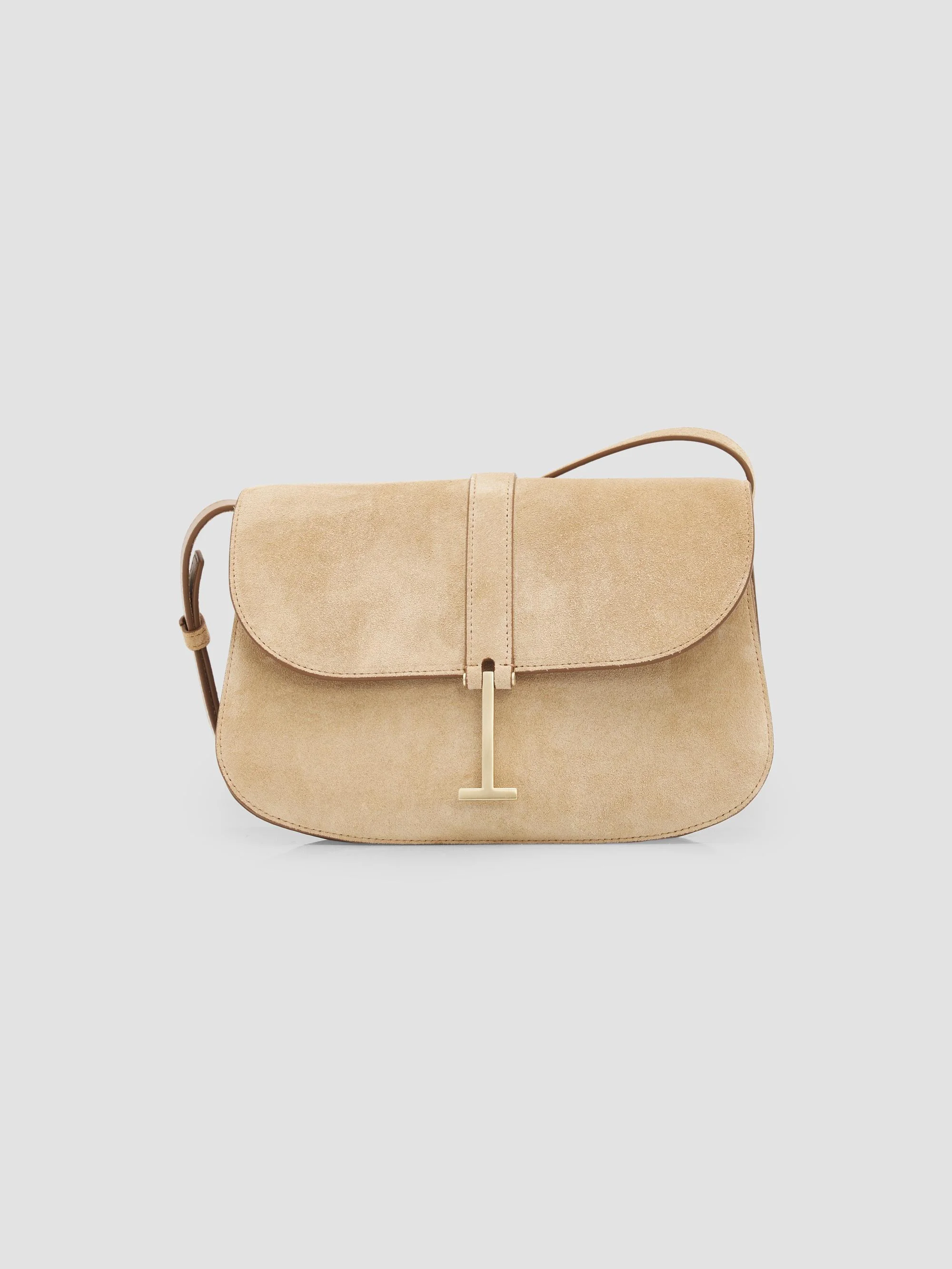 Women's Kara Small Suede Crossbody Bag - Amphora - 1