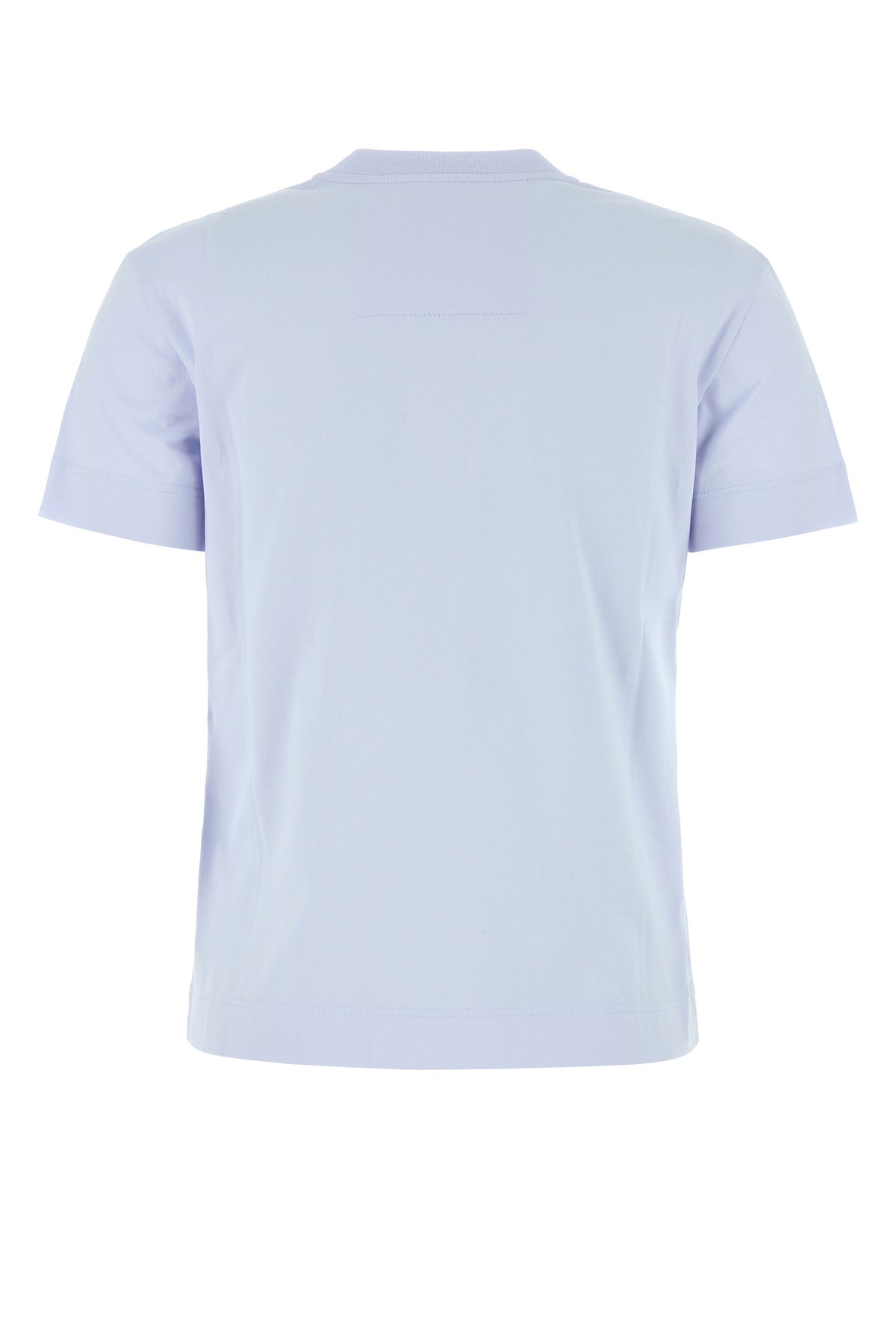 Powder blue cotton t-shirt - 2