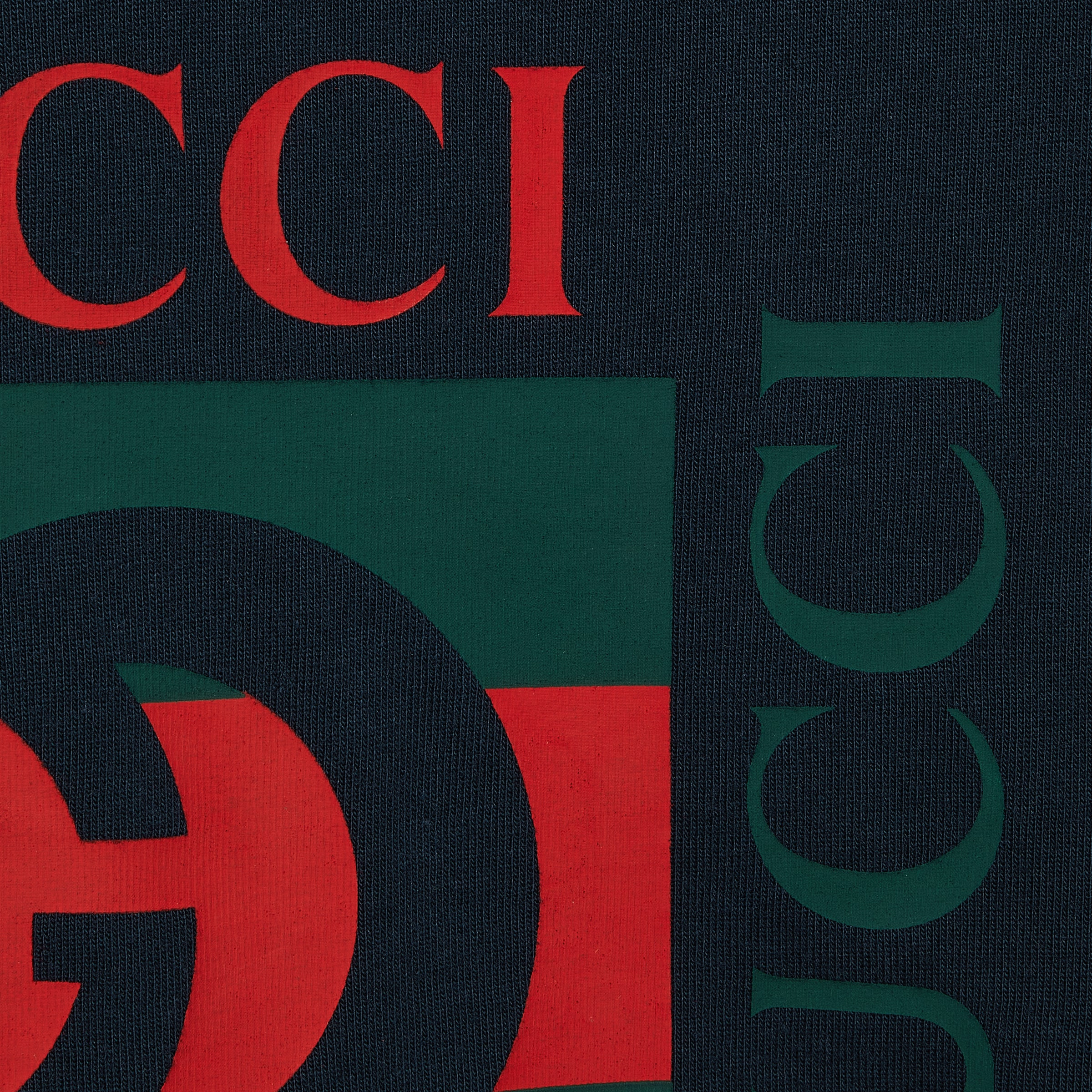 Cotton jersey T-shirt with Gucci print - 7