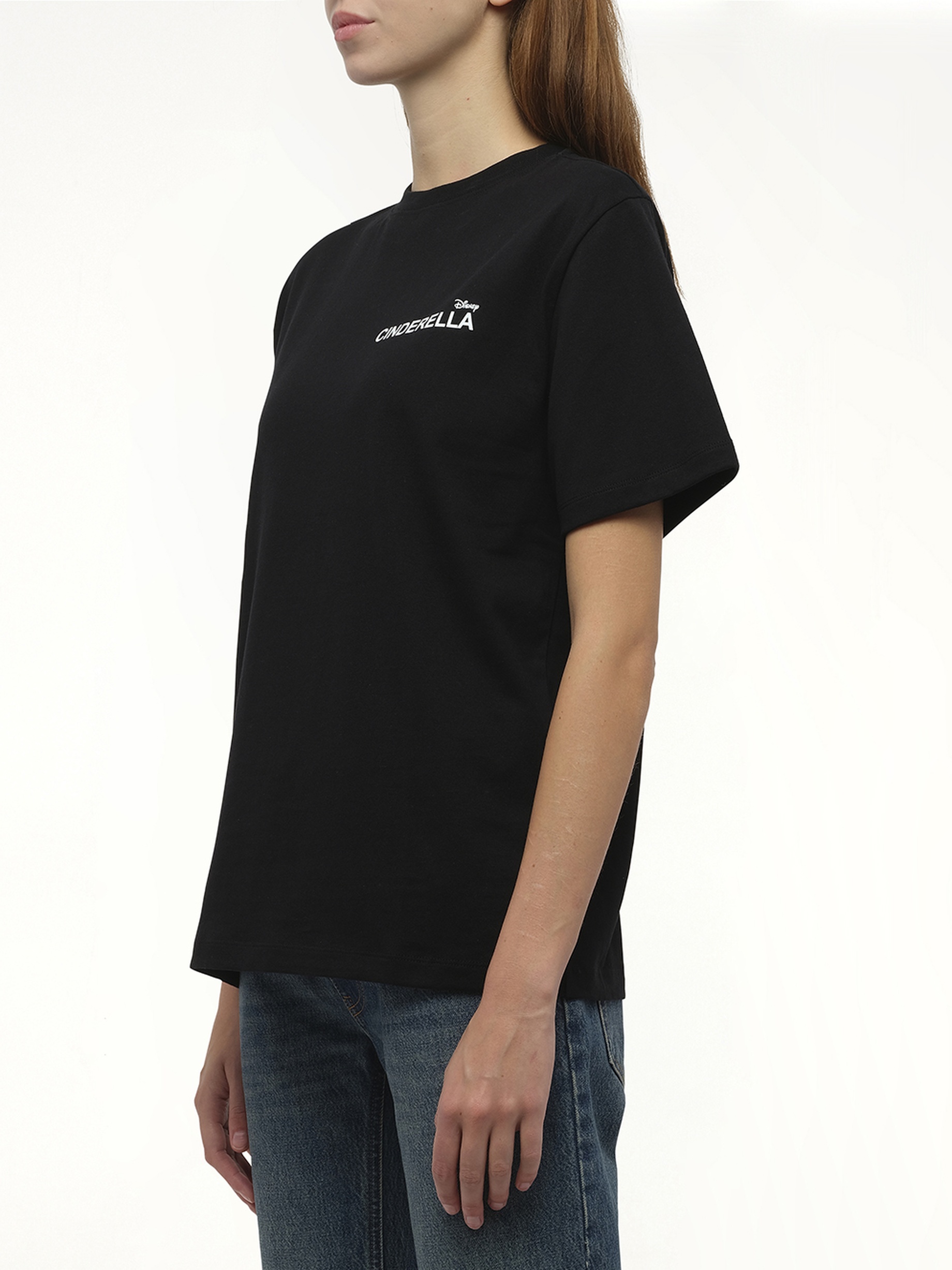 Disney x Coperni Cinderella T-Shirt in Black - 5