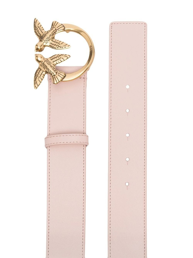 PINKO Love Birds buckle belt outlook