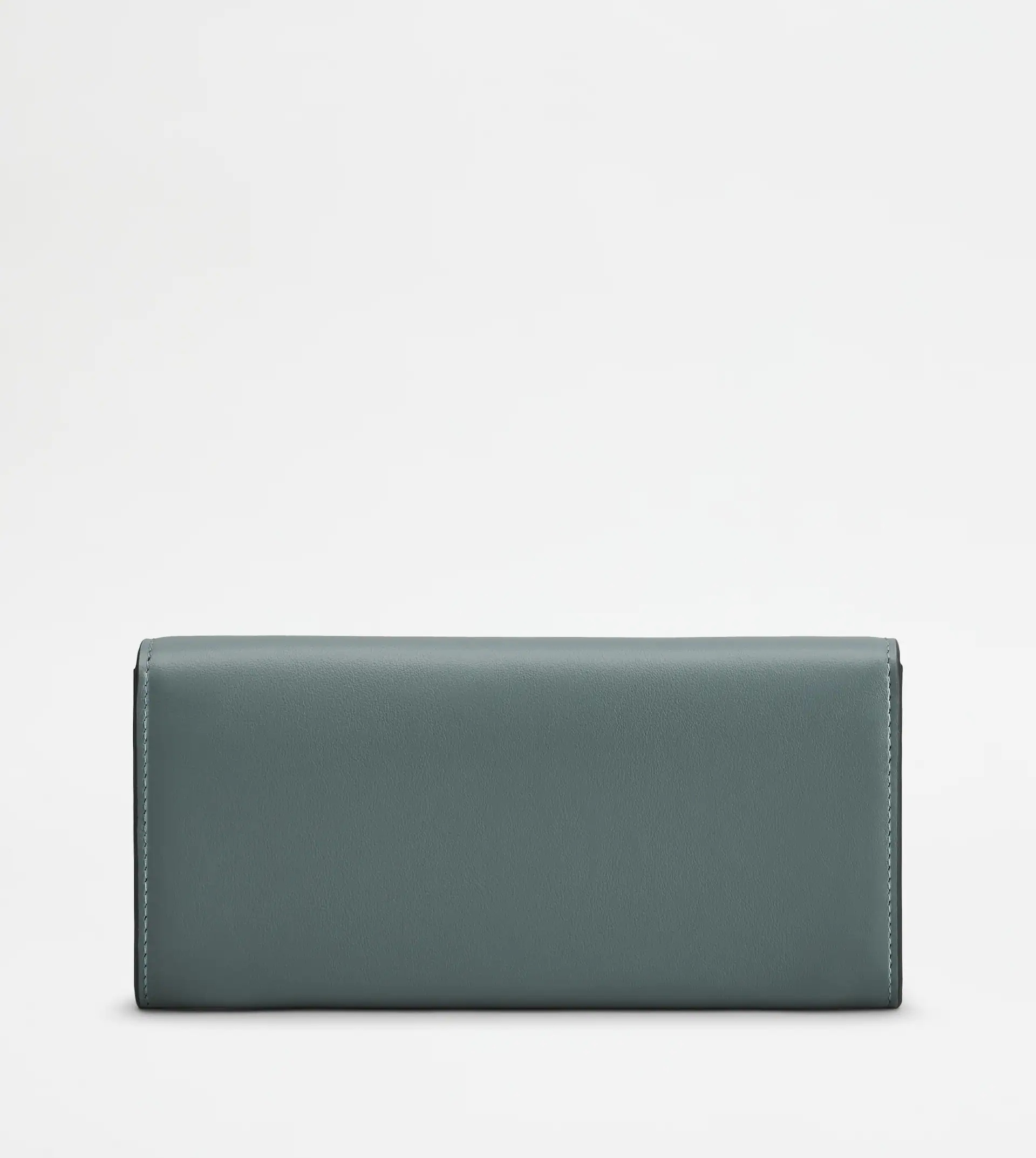 T TIMELESS WALLET IN LEATHER - LIGHT BLUE - 3