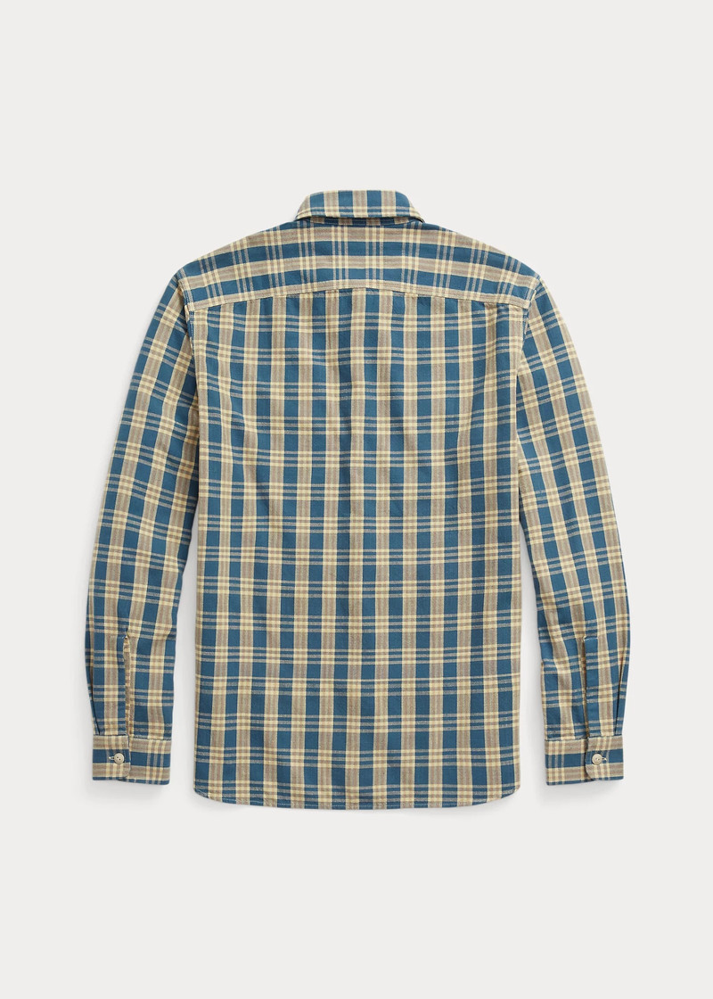 RRL by Ralph Lauren Plaid Woven Workshirt outlook