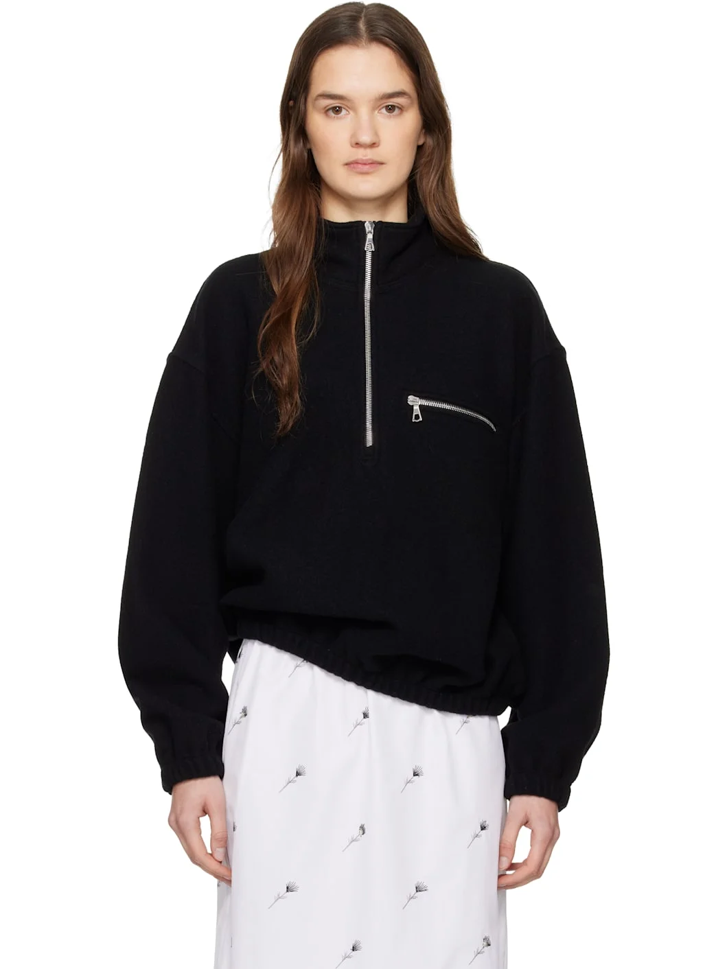 Black Fleece Tourbe Sweatshirt - 1