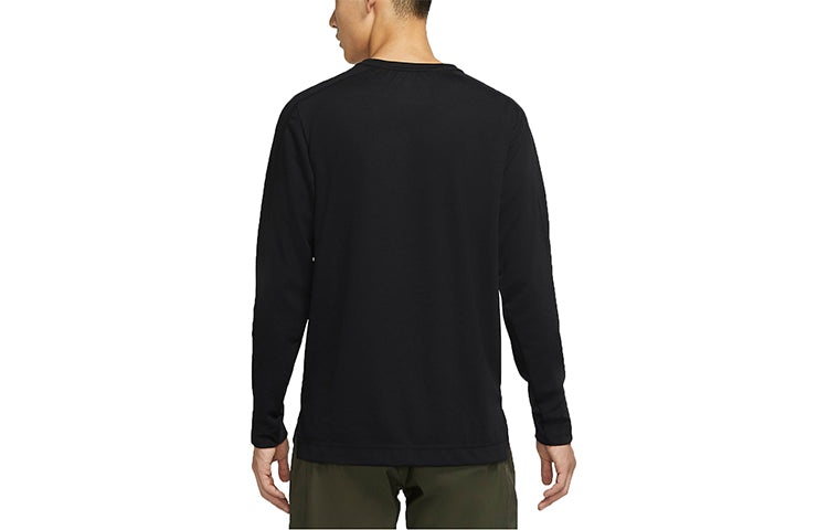 Air Jordan Air Athleisure Casual Sports Long Sleeves T-shirt Black DB4367-010 - 2
