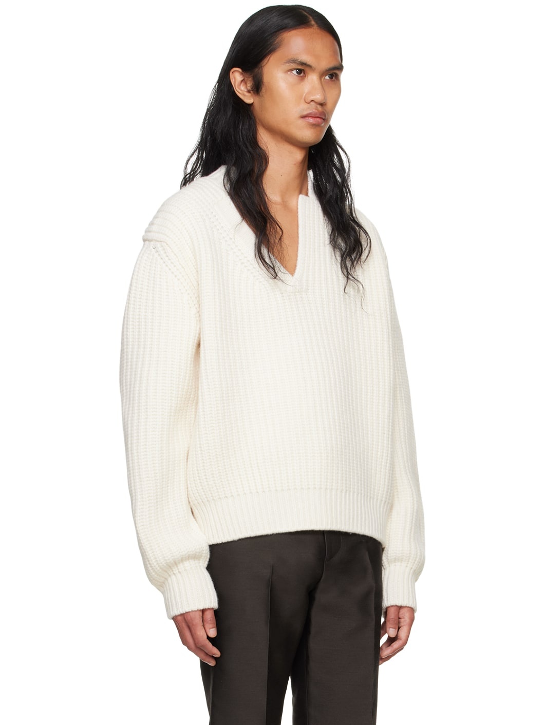 Off-White Structured Collar Sweater - 2