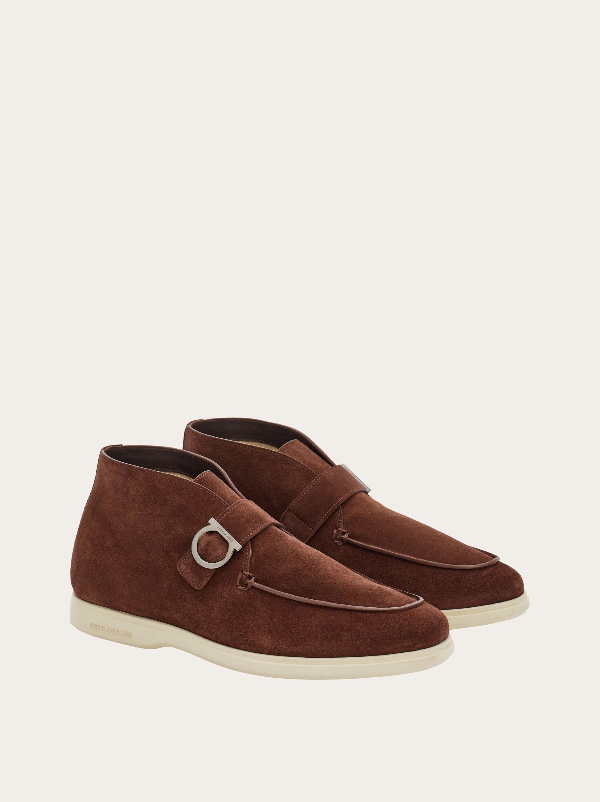 Desert boot with Gancini buckle - 4