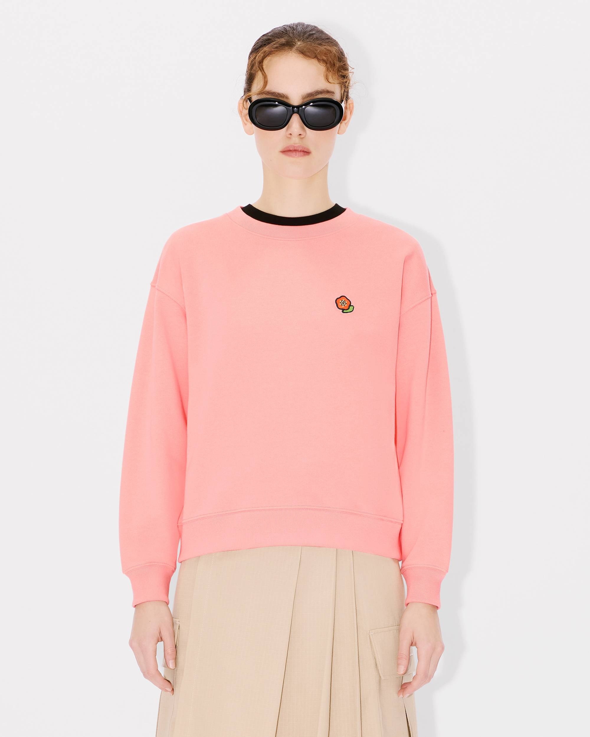 'KENZO Pop' embroidered sweatshirt in cotton - 3