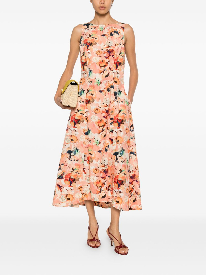 ULLA JOHNSON Georgia floral-print midi dress outlook