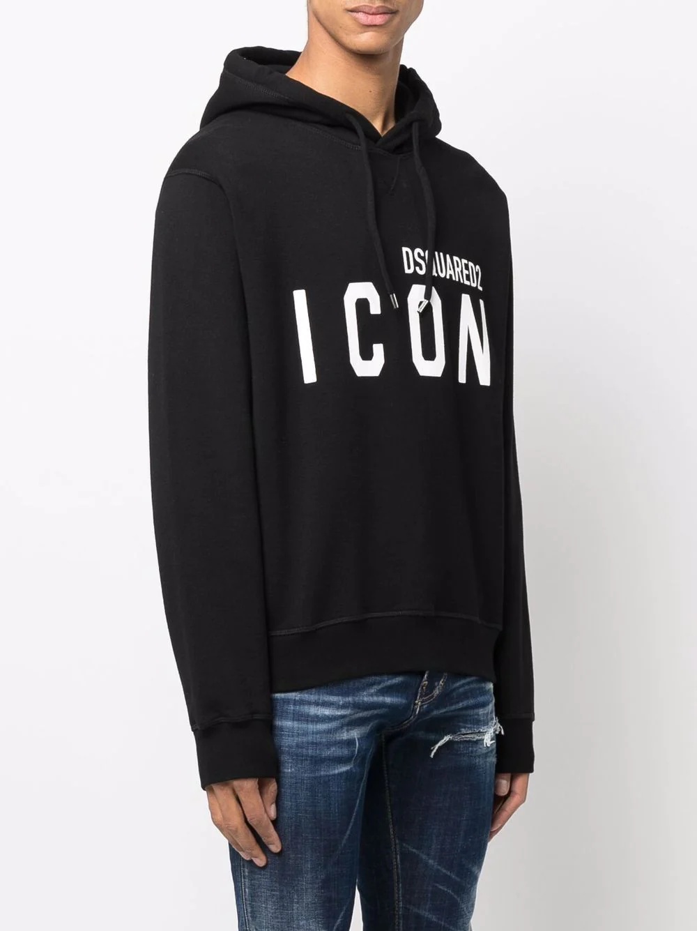 logo-print hoodie - 3