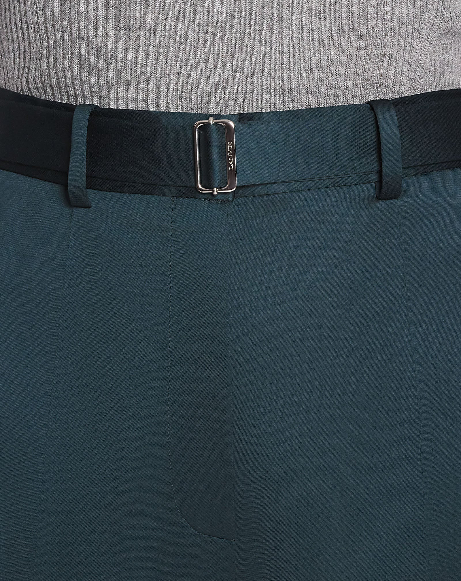 WIDE-LEG PANTS WITH CUFFS - 5