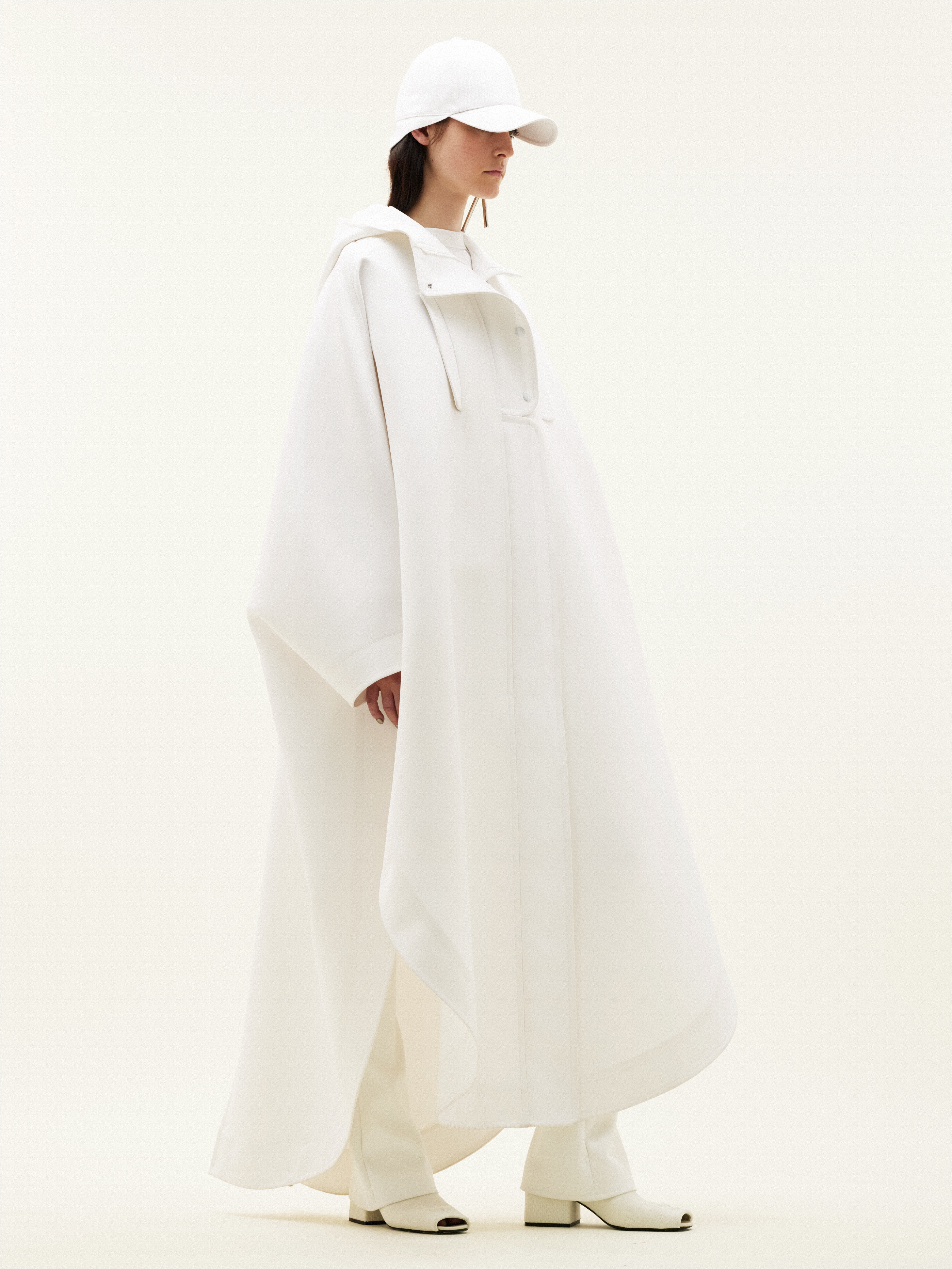 DOUBLE GABARDINE CAPE - 3