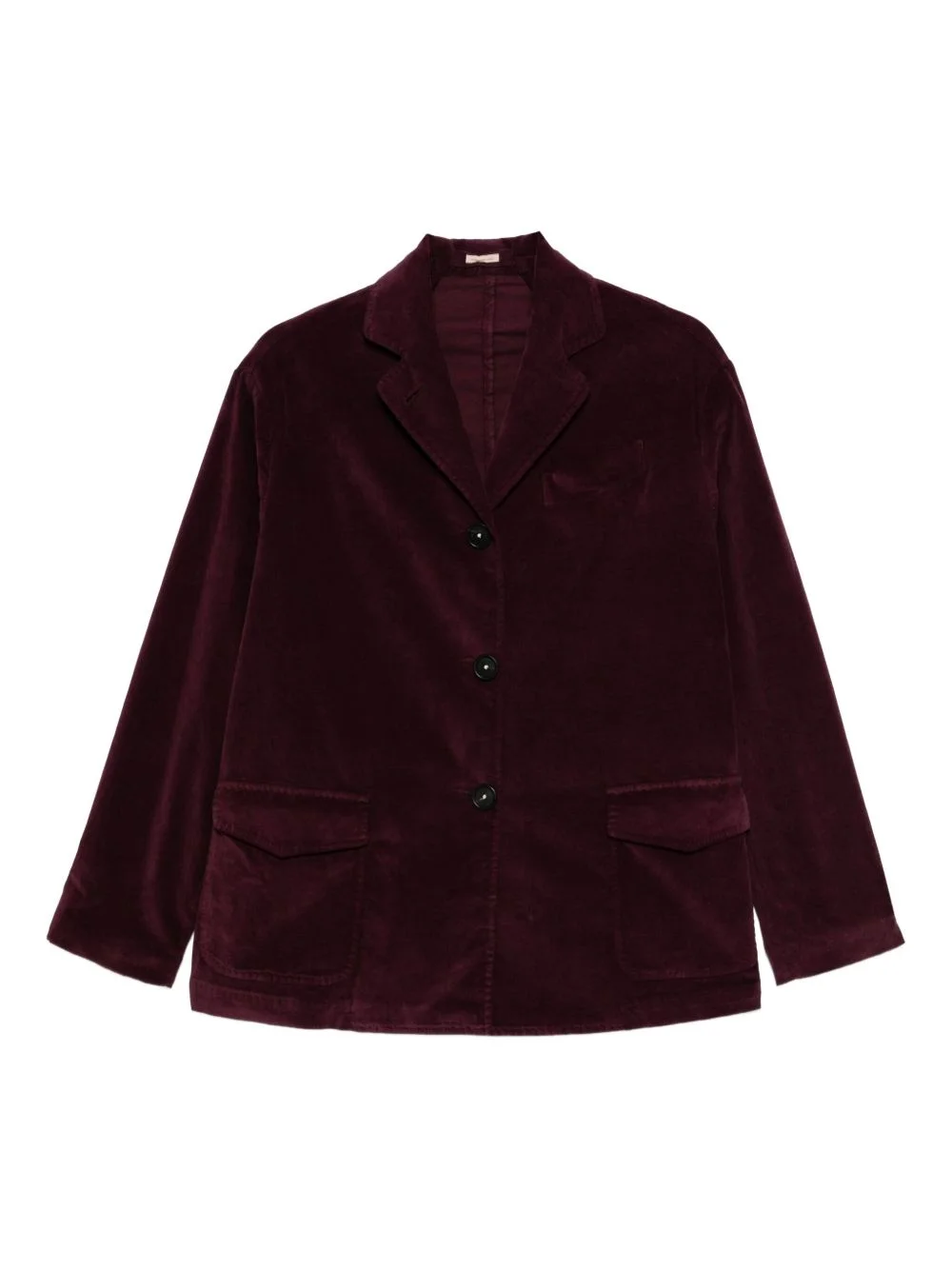 patch-pocket corduroy blazer - 1