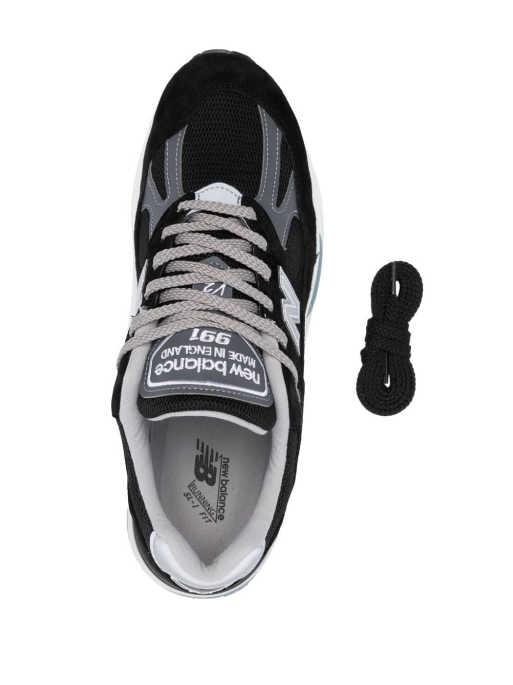 Made In UK 991v2 panelled sneakers - 4