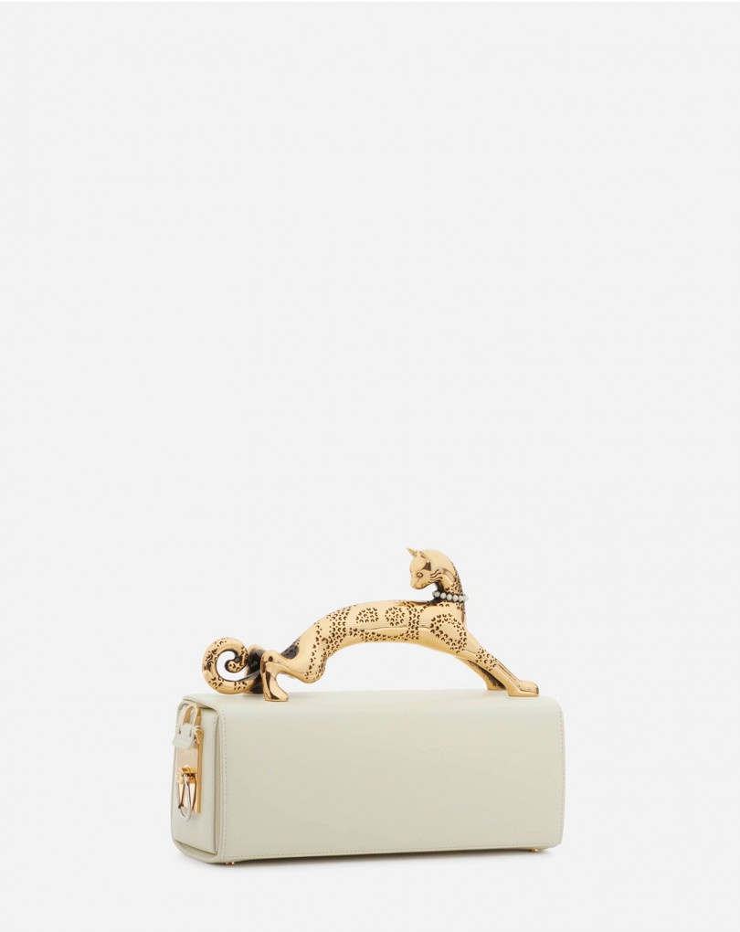 LEATHER PENCIL CAT BAG - 3