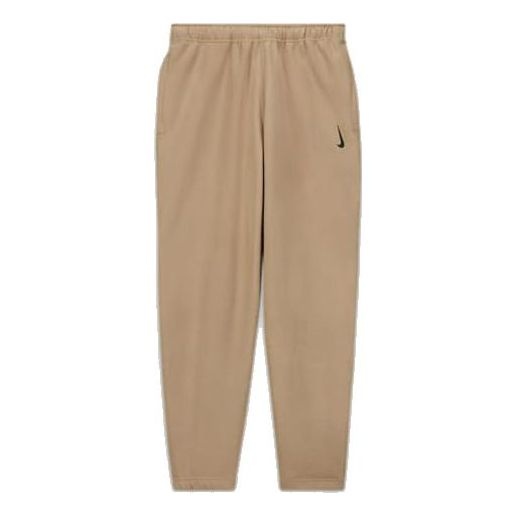 Nike x Billie Eilish Crossover Solid Color Sports Long Pants US Edition Couple Style Brown DQ7752-20 - 1