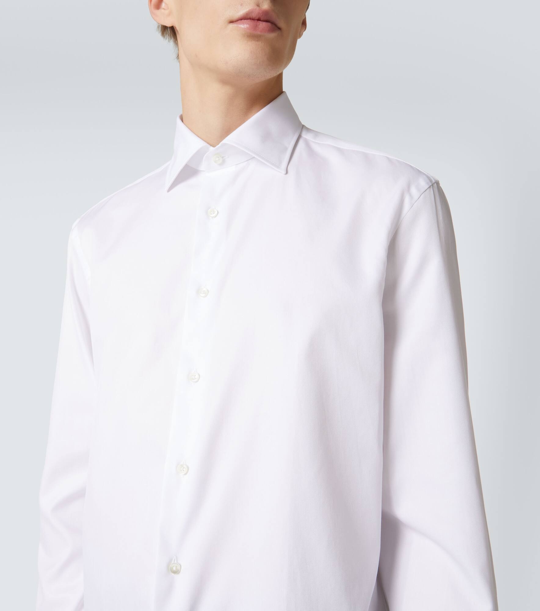 Cotton poplin shirt - 5