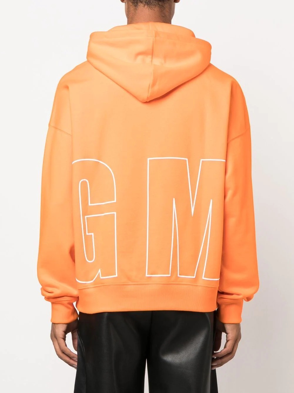 logo-print hoodie - 4