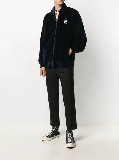 Étude Major velvet tracksuit jacket outlook