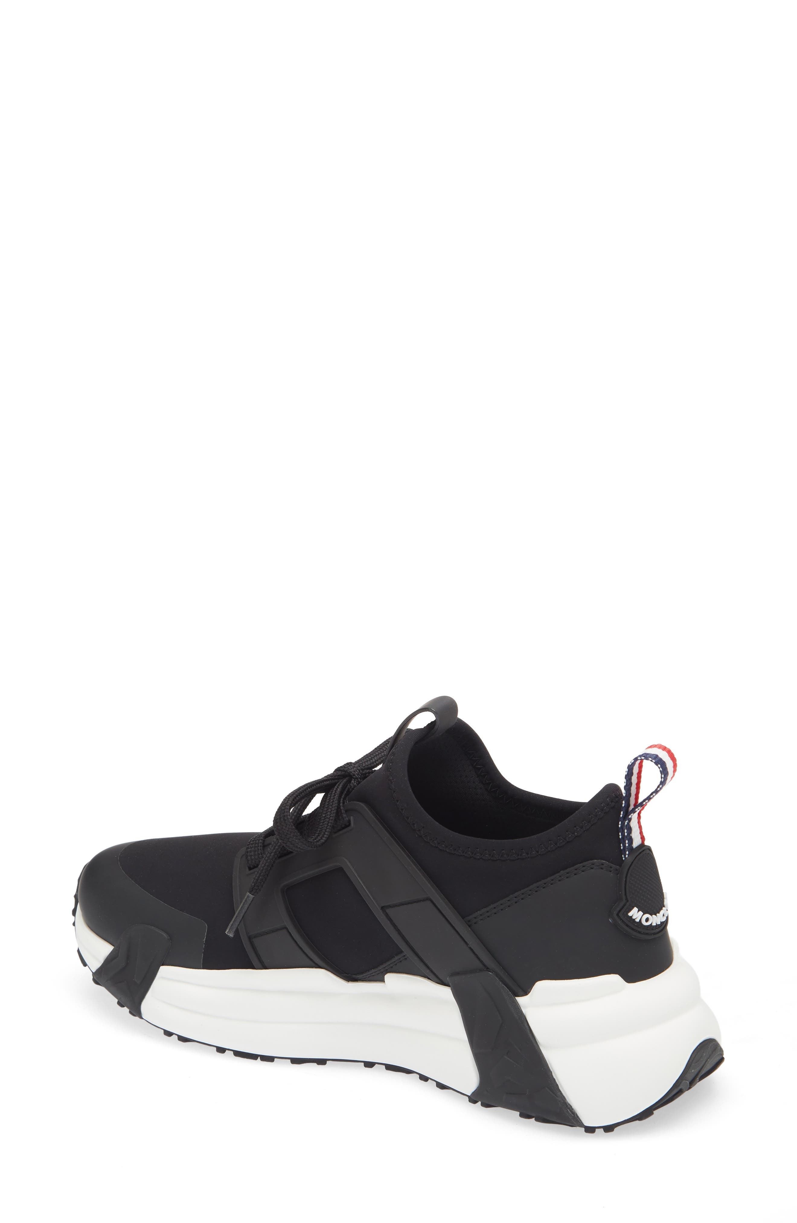 Moncler Lunarove Sneaker in Black/Black at Nordstrom - 2
