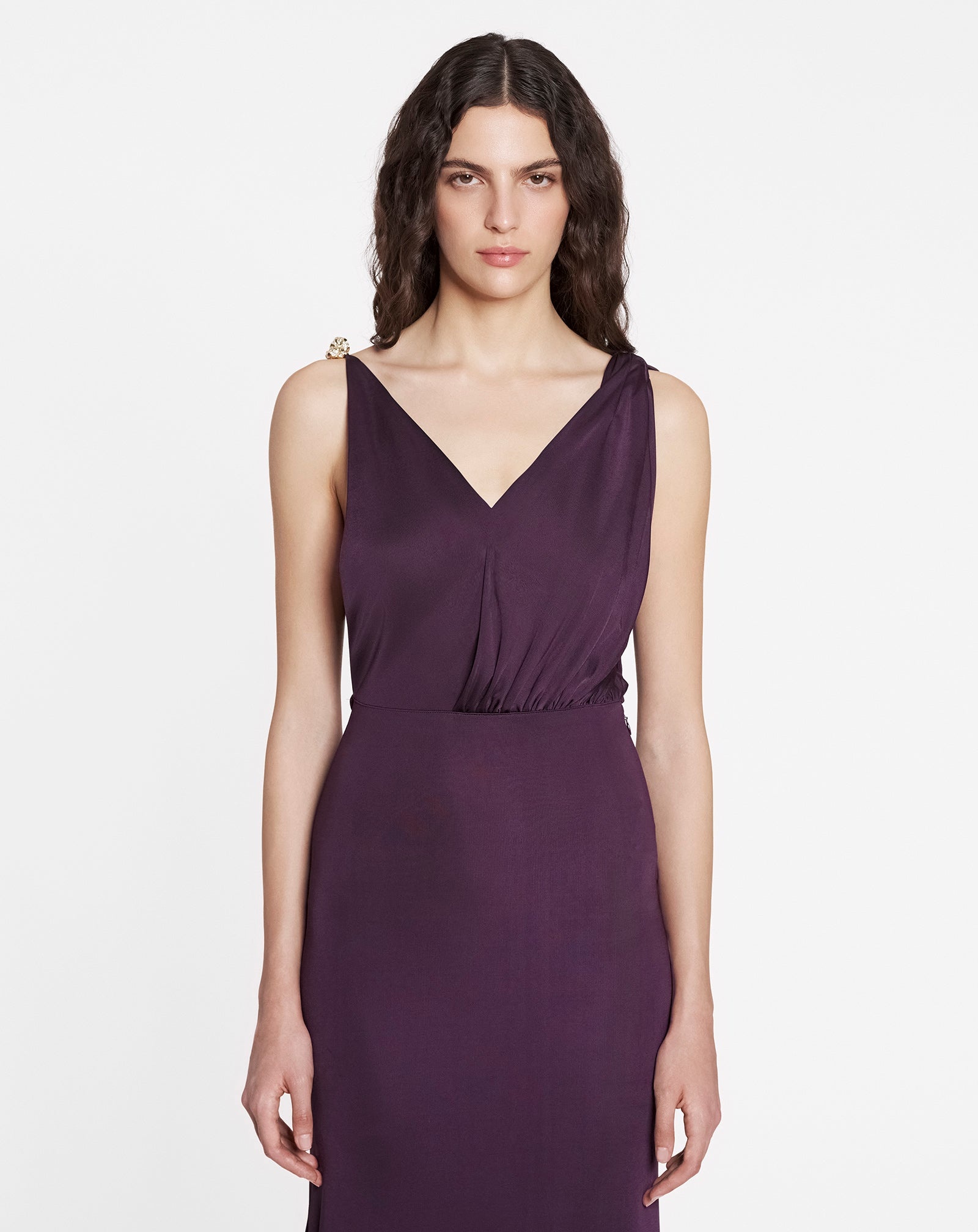 LONG SLEEVELESS DRESS - 3
