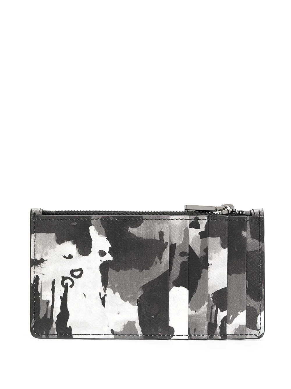 Dauphine camouflage-print cardholder - 2