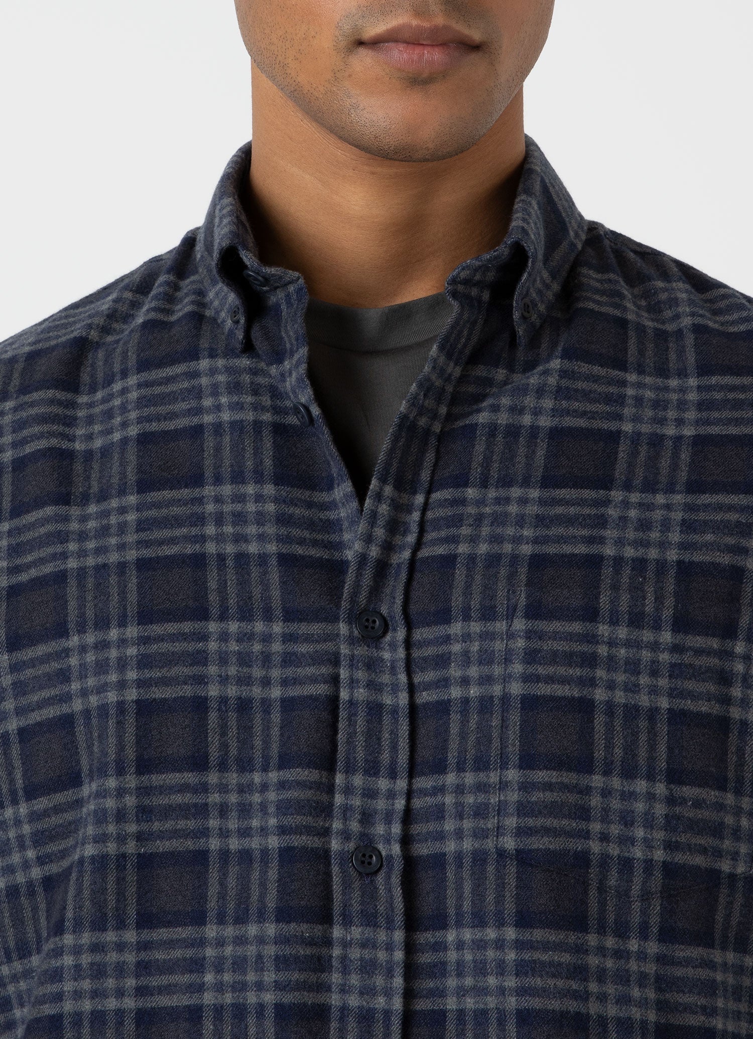 Button Down Flannel Shirt - 6