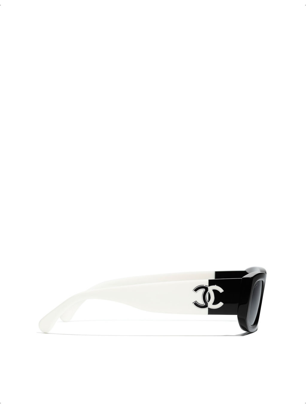 CH5525 rectangle-frame acetate sunglasses - 3