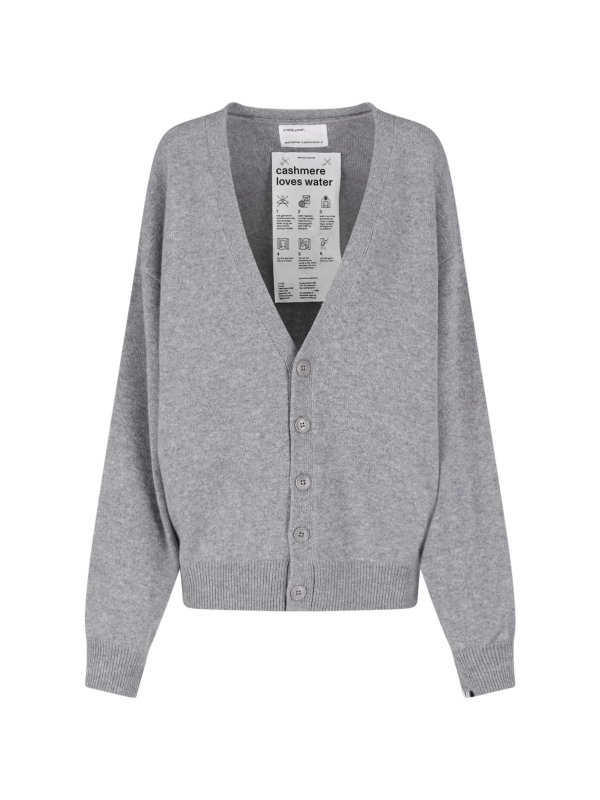 CASHMERE CARDIGAN "JONAH" - 1