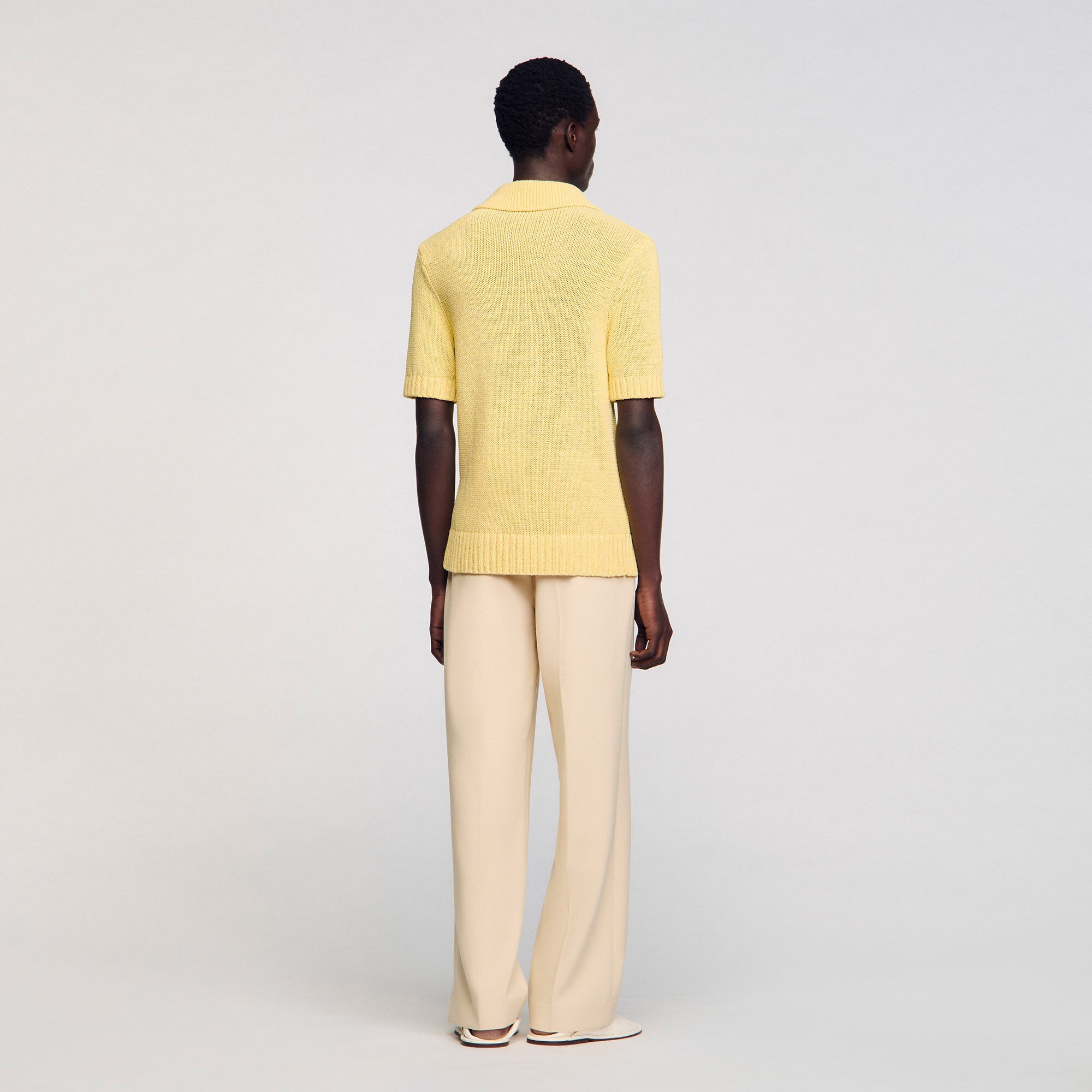 KNIT POLO SHIRT - 5