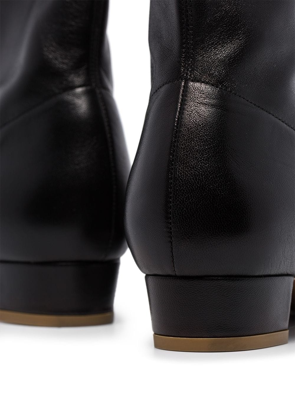 Este 25mm square toe ankle boots - 5