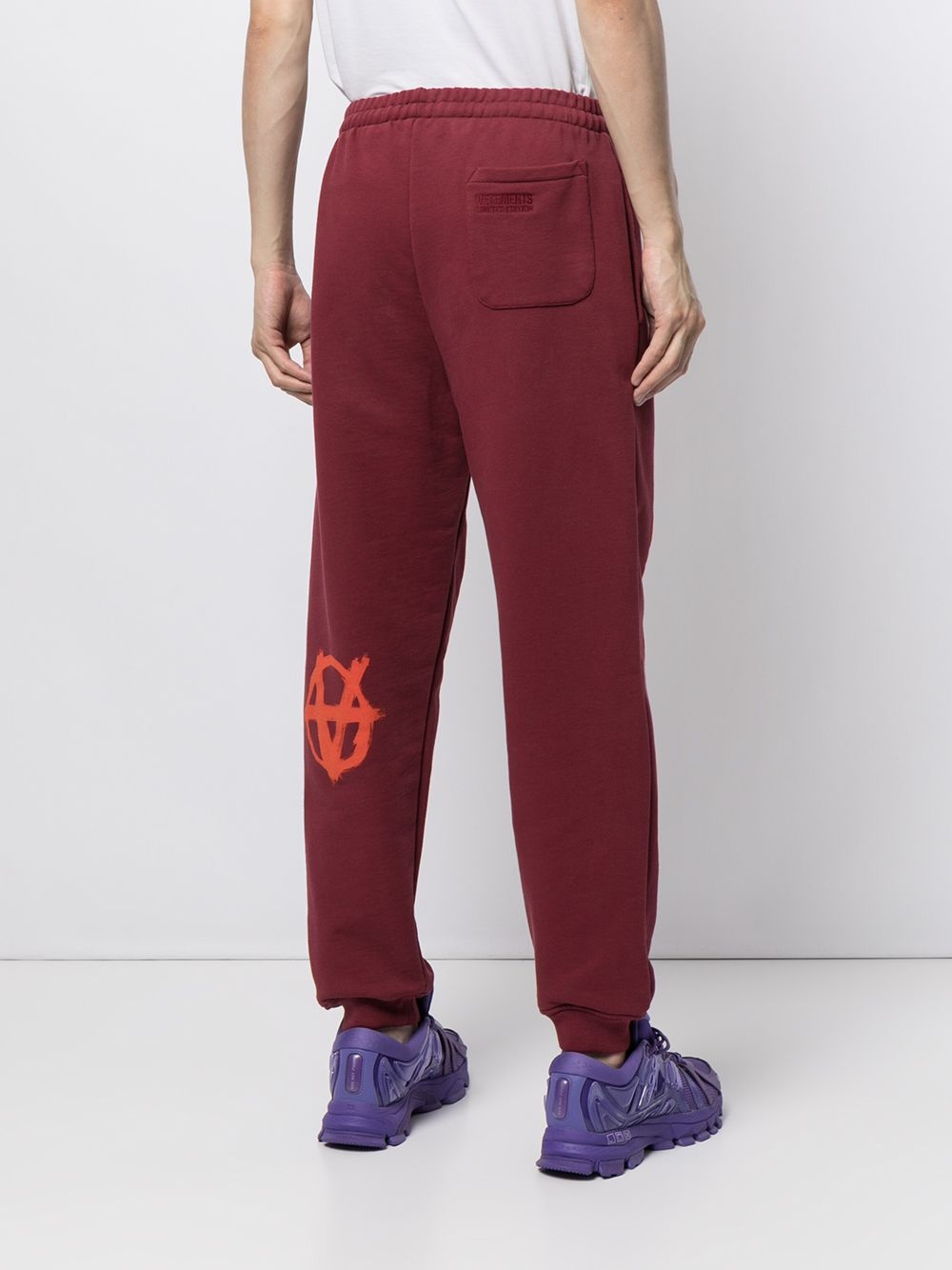 Anarchy-logo joggers - 4