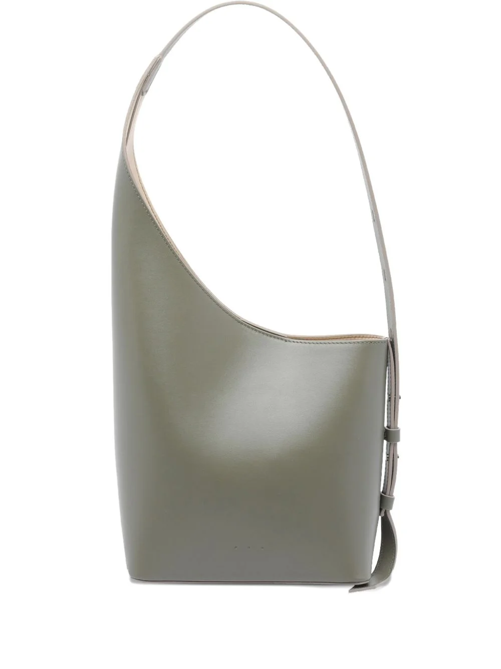 demi-lune leather shoulder bag - 1