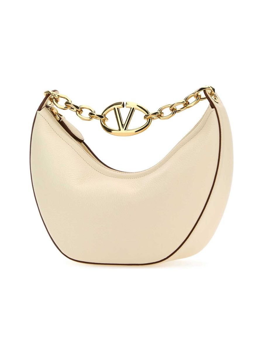 Small Hobo Vlogo Moon Handbag - 2