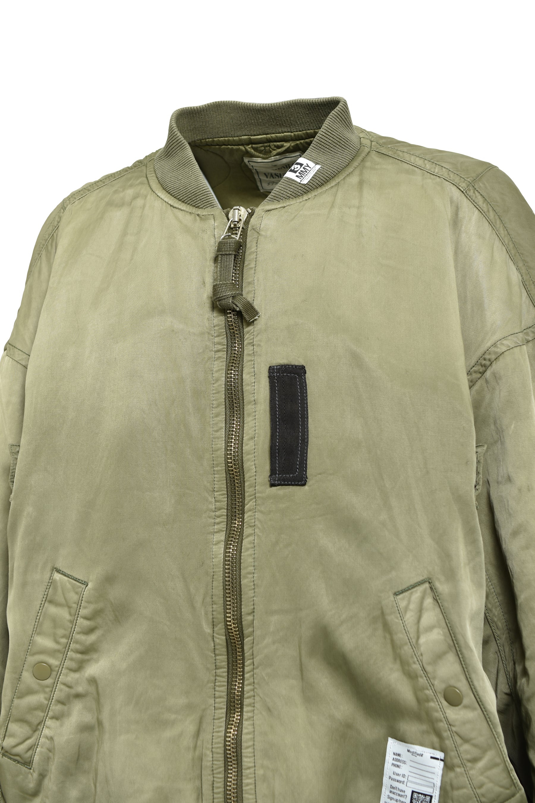 AGED FLIGHT JACKET / KHA - 8