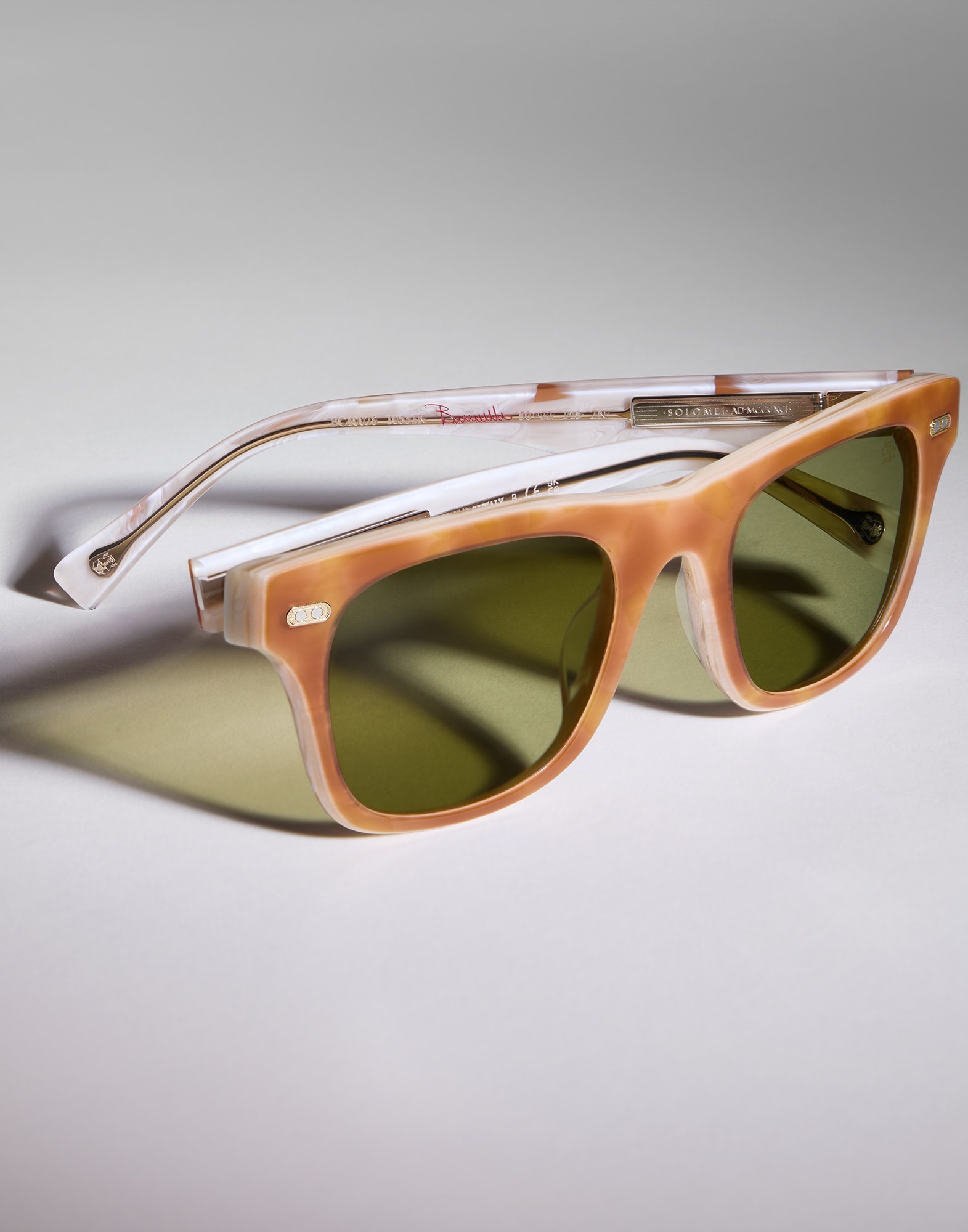 Mr. Brunello sunglasses in bilayer acetate - 3