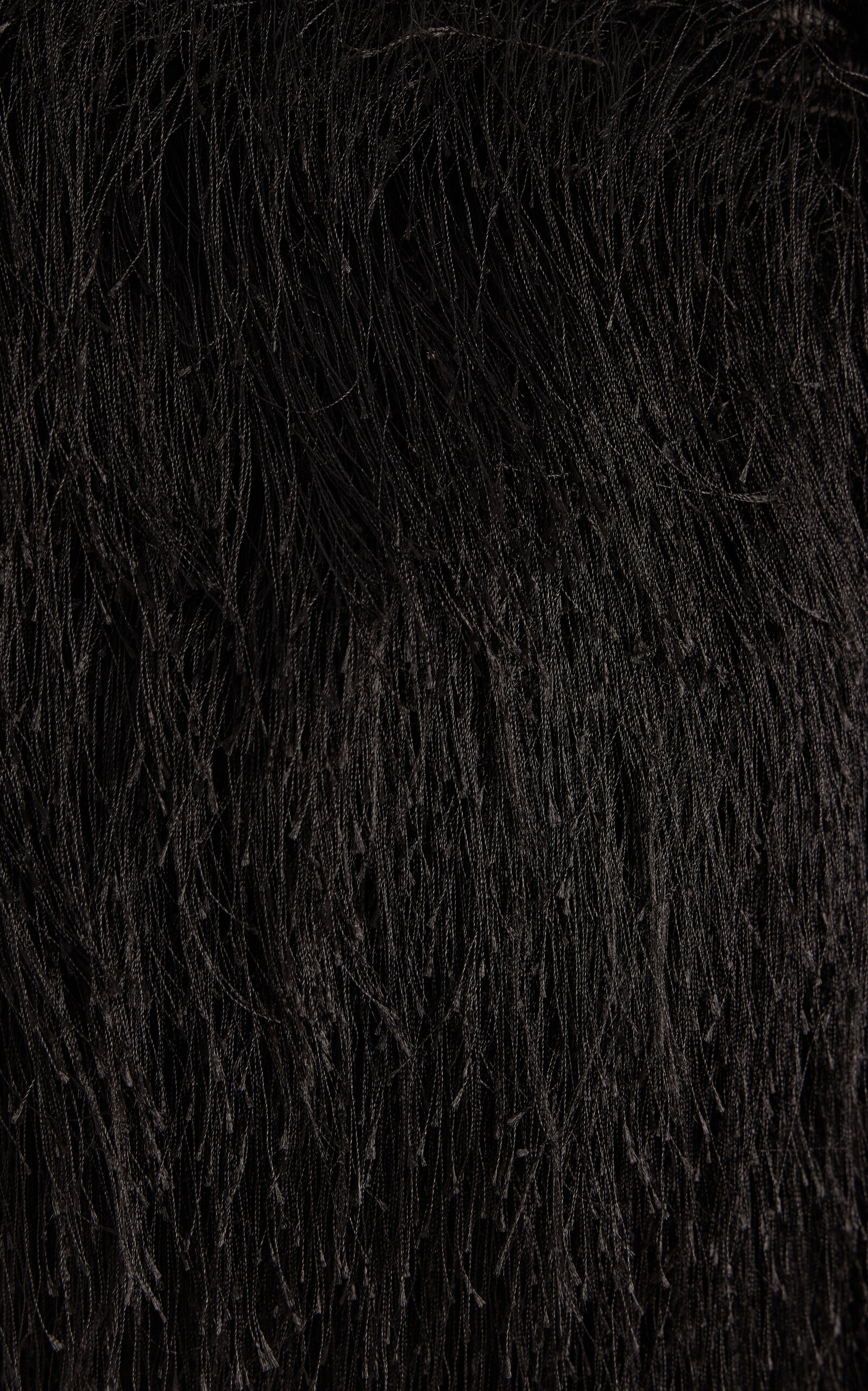 Pinla Fringed Cape black - 6
