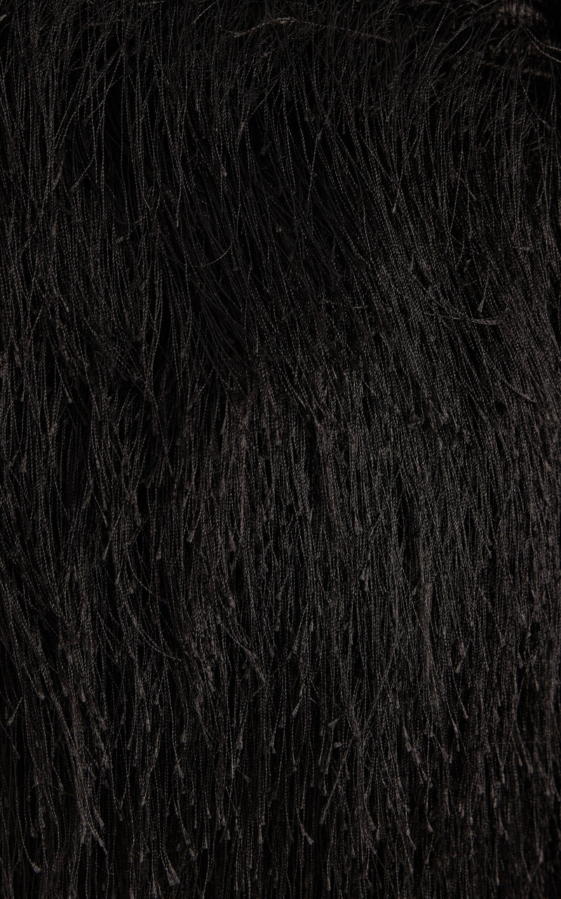 Pinla Fringed Cape black 6