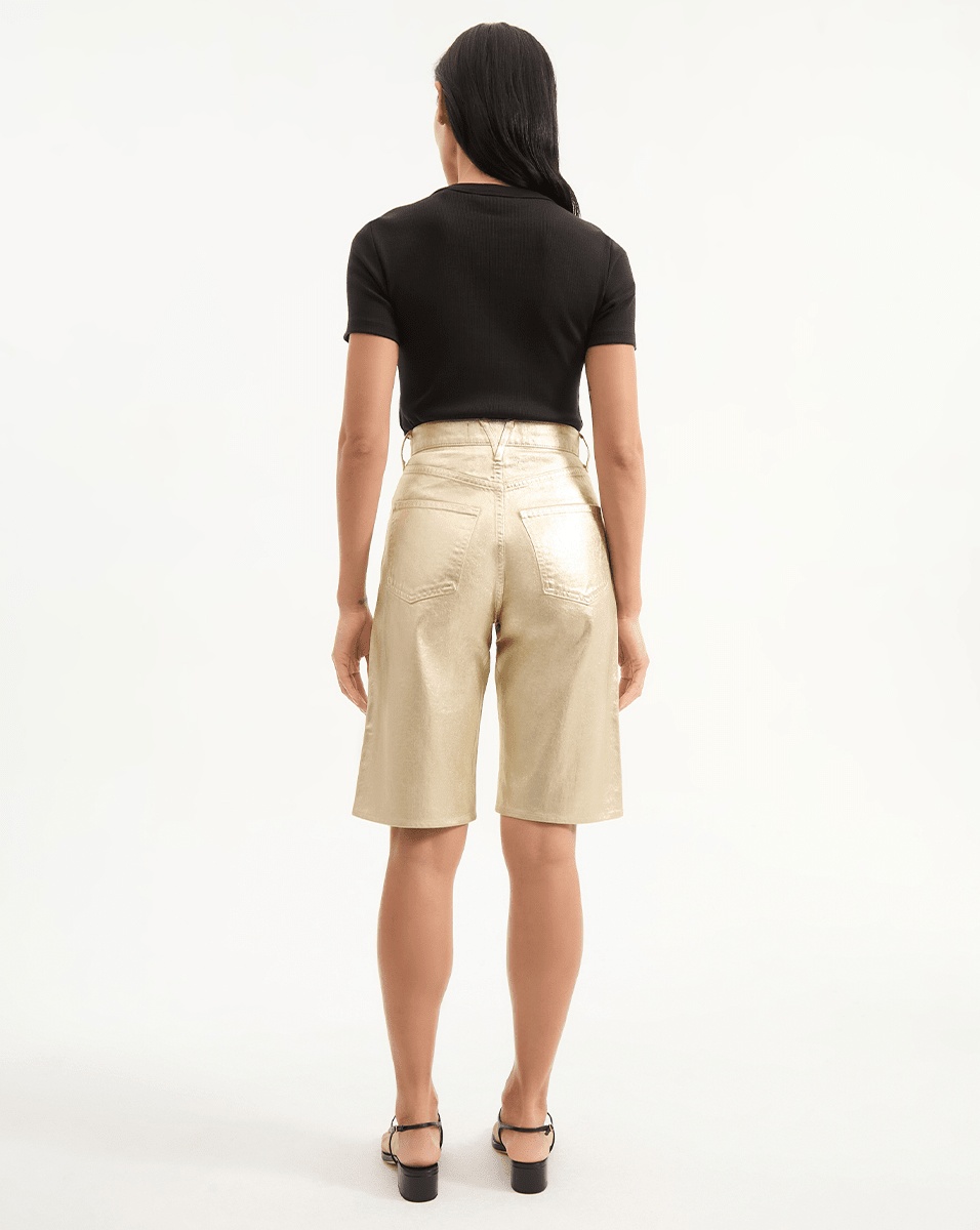 CHARLOTTE METALLIC SHORT - 6